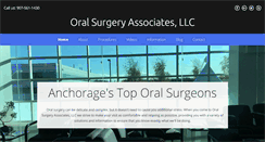 Desktop Screenshot of oralsurgeryalaska.com